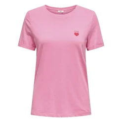 Tee shirt Kitty coeur coton Femme JDY