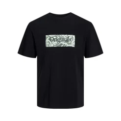 Tee shirt La fayette imprimé forme plantes Homme JACK & JONES