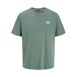 Tee shirt L'amour Pastis toujours l'amour col ras de cou vieux vert Homme JACK & JONES