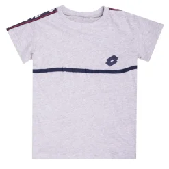 Tee shirt logo brodé avec liseré poitrine Enfant LOTTO