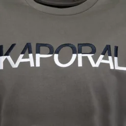 Tee shirt logo brodé bi color Danison Homme KAPORAL