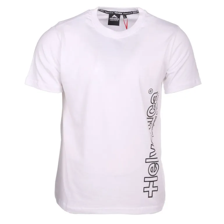 Tee shirt logo côté Homme HELVETICA