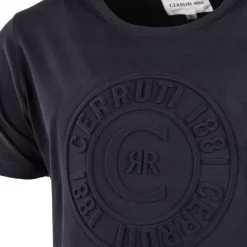Tee shirt logo en relief brenzone Homme CERRUTI