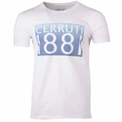 Tee shirt logo poitrine Homme CERRUTI