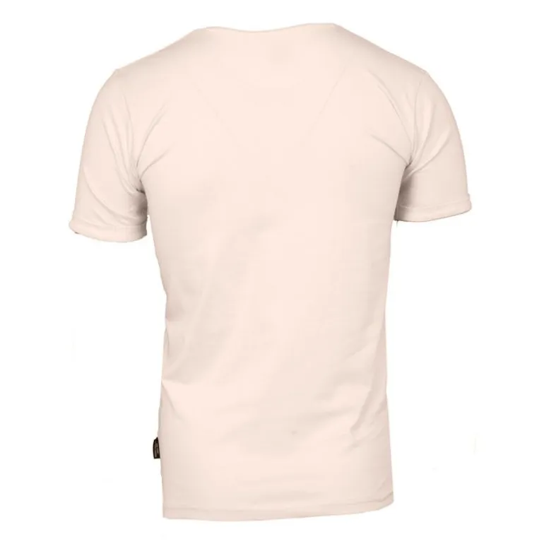 Tee shirt maddy avec poche colorée imprimé rose Homme BLAGGIO