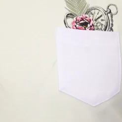 Tee shirt maddy avec poche colorée imprimé rose Homme BLAGGIO