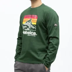 Tee shirt manche longue monaco Homme HELVETICA