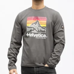 Tee shirt manche longue monaco Homme HELVETICA