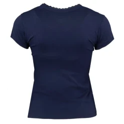 Tee shirt manches courtes col V dentelles lona Femme LULU CASTAGNETTE