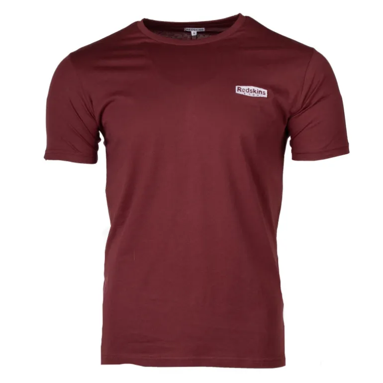 Tee shirt manches courtes col rond coton doux 1984 floqué raoul Homme REDSKINS