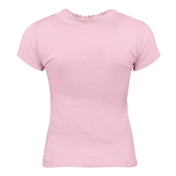 Tee shirt manches courtes col V dentelles lona Femme LULU CASTAGNETTE