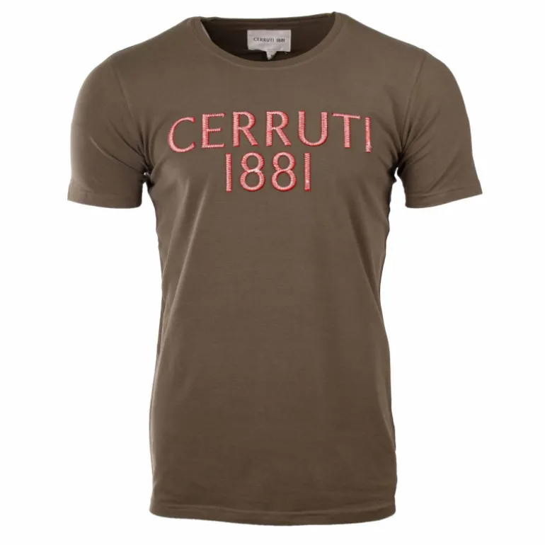 Tee shirt mc court col rond abruzzo 17744 Homme CERRUTI