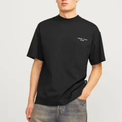 Tee shirt Noho col ras de cou loose fit coton dos imprimé Homme JACK & JONES