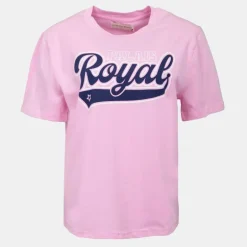 Tee shirt rose Royal en coton Femme LA PETITE ETOILE