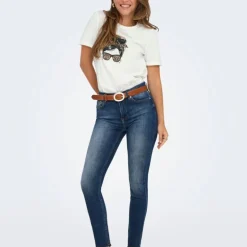 Tee shirt stella imprimé motif léopard Femme ONLY