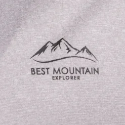 Tee shirt technique insertions contrastantes Homme BEST MOUNTAIN