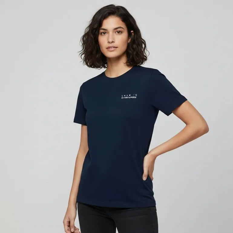 Tee shirt Texi coton Love is everything Femme ONLY