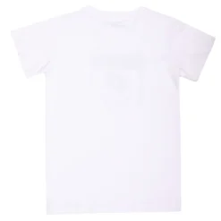 Tee shirt tissu chiné imprimé logo blason Enfant LOTTO