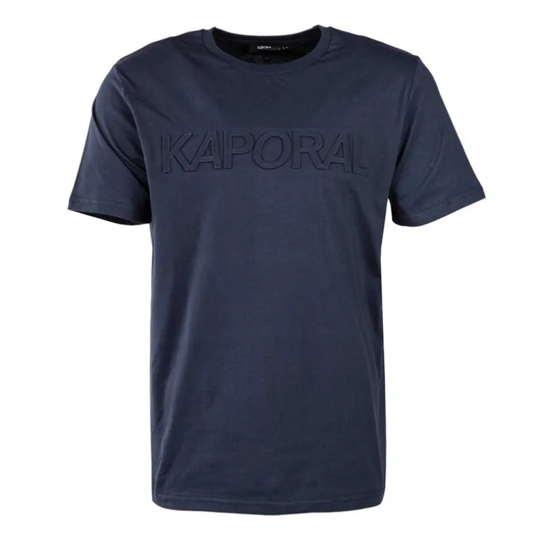 Tee shirt uni en coton ulric Homme KAPORAL