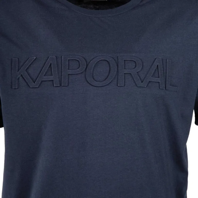 Tee shirt uni en coton ulric Homme KAPORAL