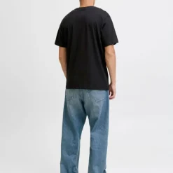 Tee shirt urban imprimé logo col rond regular fit Homme JACK & JONES