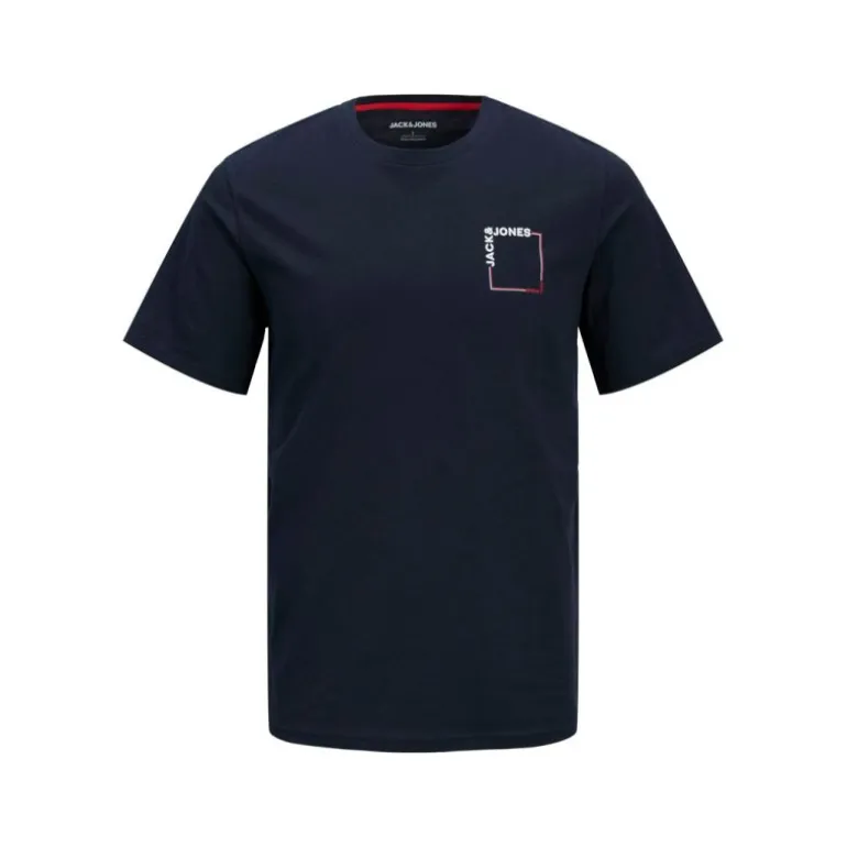 Tee shirt verner coton col de cou Homme JACK & JONES