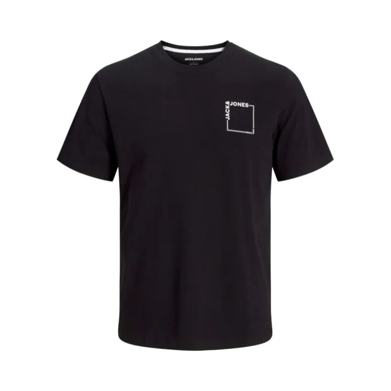 Tee shirt verner coton col de cou Homme JACK & JONES
