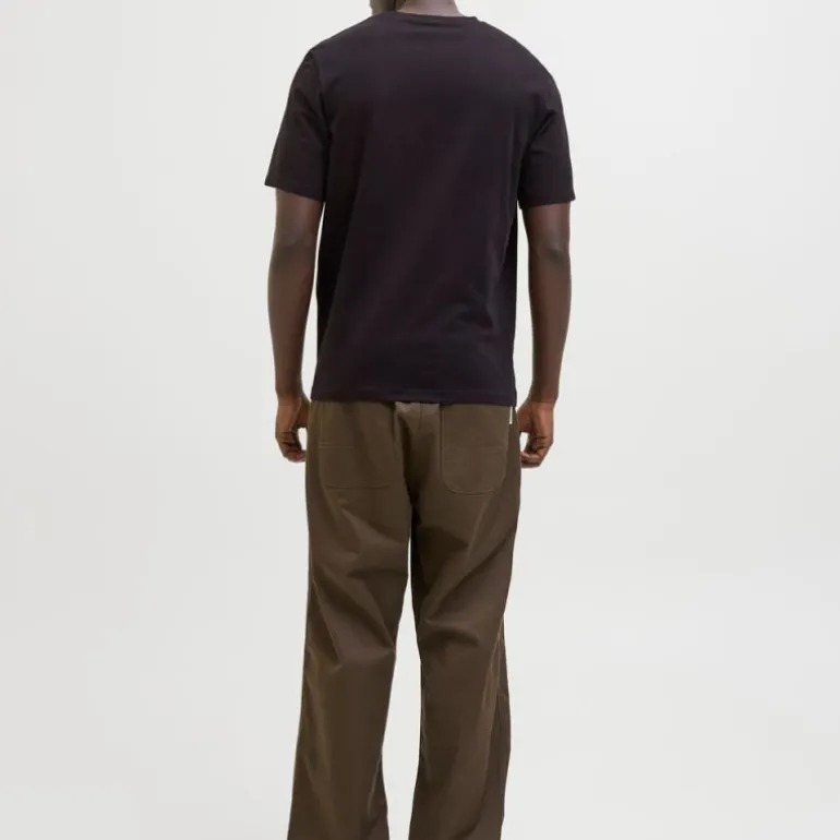 Tee shirt verner coton col de cou Homme JACK & JONES