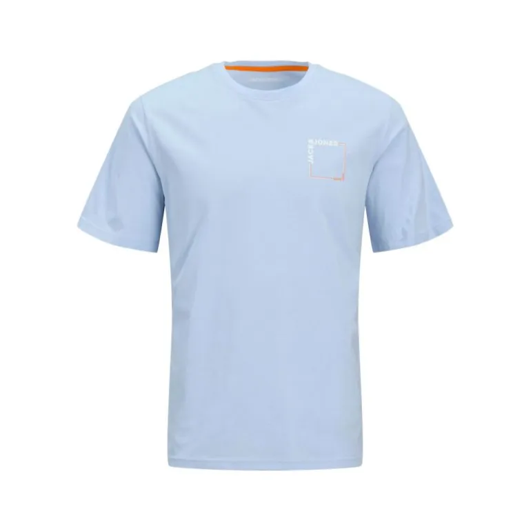 Tee shirt verner coton col de cou Homme JACK & JONES