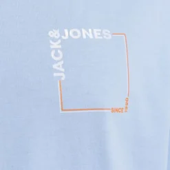 Tee shirt verner coton col de cou Homme JACK & JONES