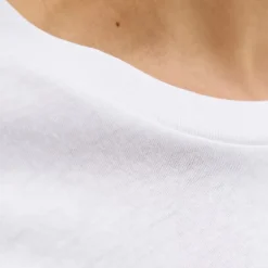 Tee shirt yuki coton imprimé logo col ras de cou Homme JACK & JONES