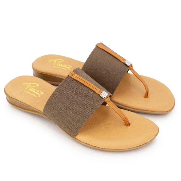 Tongs elastico uni Femme PINAZ