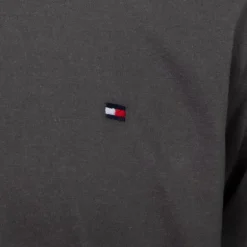 T-shirt logo brodé coton col ras de cou Homme TOMMY HILFIGER