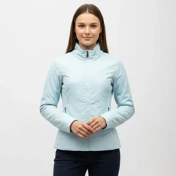 Veste ajustée col cheminé softshell zippée Femme ROSSIGNOL