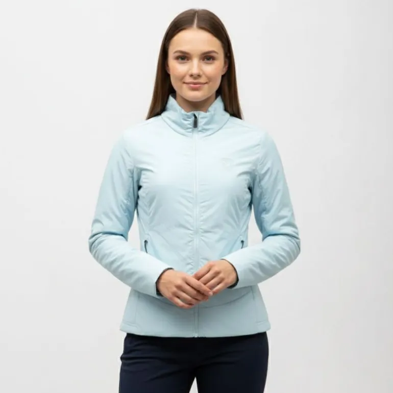 Veste ajustée col cheminé softshell zippée Femme ROSSIGNOL