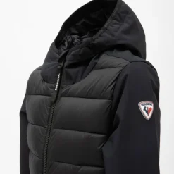 Veste bi matiere matelassé à capuche avec logo Enfant, Bébé ROSSIGNOL