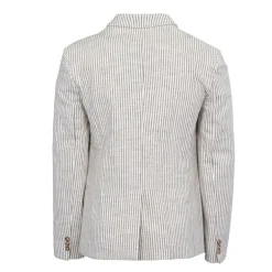 Veste blanc cassé à rayures bleues Homme IMPERIAL