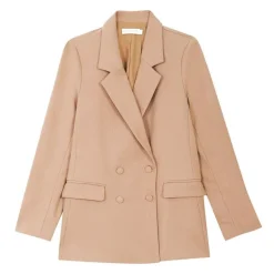 Veste blazer eliza noisette Femme LA PETITE ETOILE