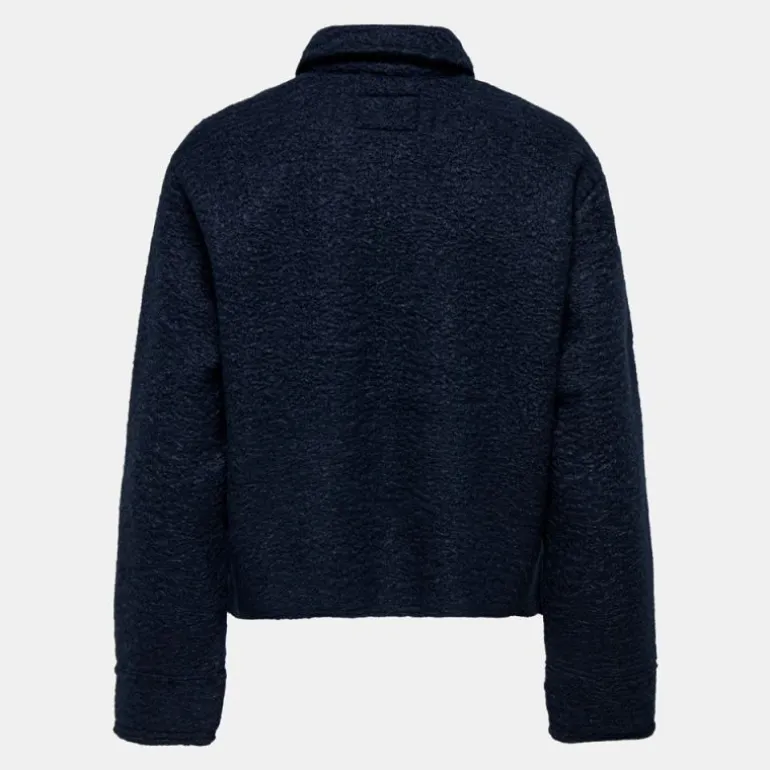 Veste courte texture bouclée avec poches Femme ONLY