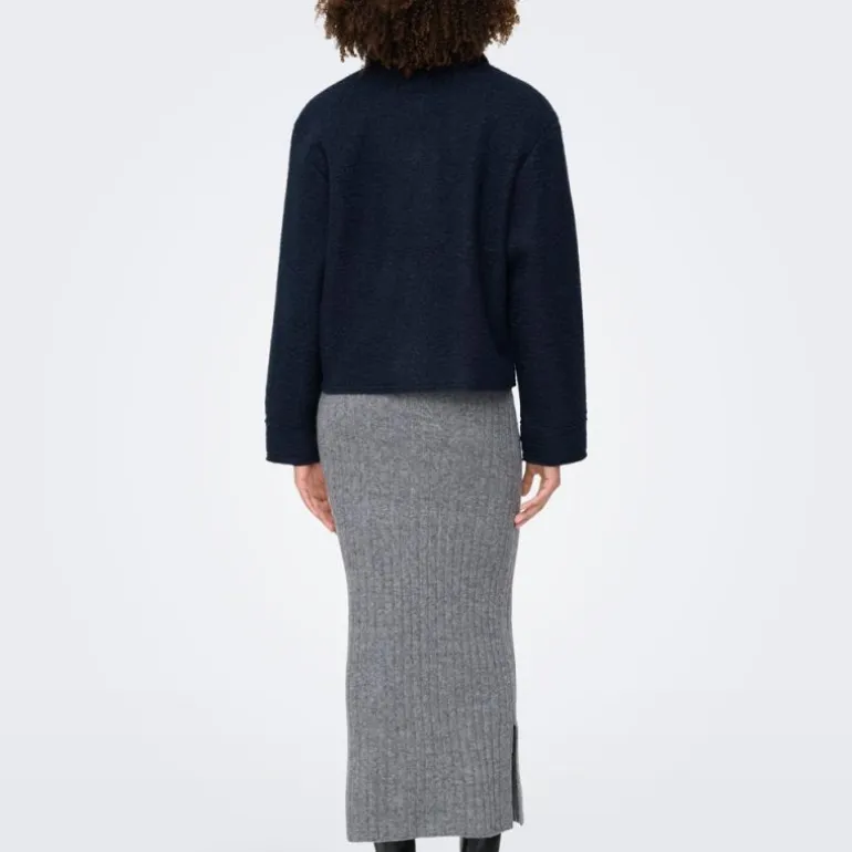 Veste courte texture bouclée avec poches Femme ONLY