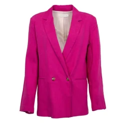 Veste de blazer à revers fushia Vivano Femme LA PETITE ETOILE
