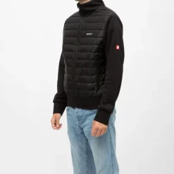 Veste de mi saison doudoune navy bi matiere Homme LOTTO