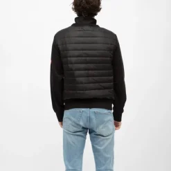 Veste de mi saison doudoune navy bi matiere Homme LOTTO