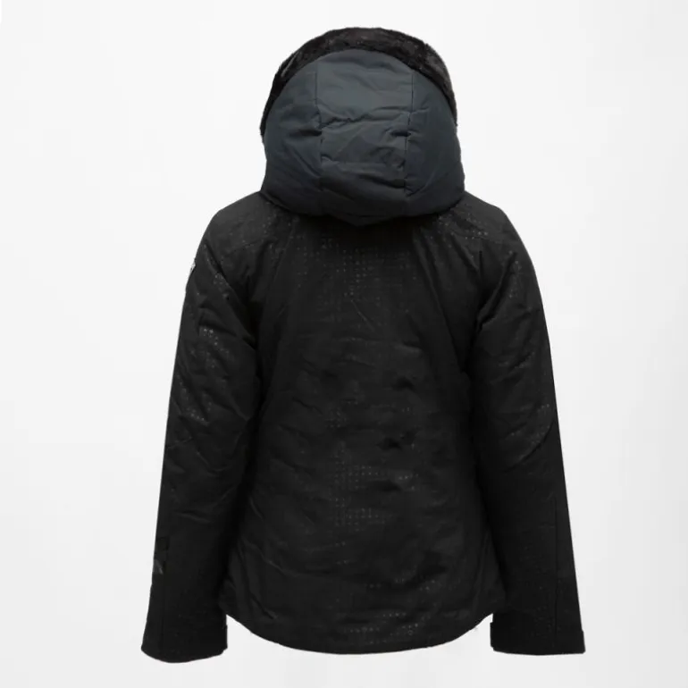 Veste de ski imprimé resort avec capuche fausse fourrure Femme ROSSIGNOL