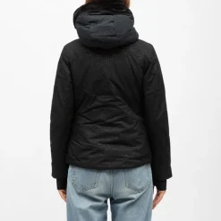 Veste de ski imprimé resort avec capuche fausse fourrure Femme ROSSIGNOL