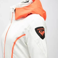 Veste de ski resort avec capuche logo colorée Femme ROSSIGNOL