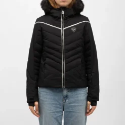 Veste de ski resort capuche fourrée Femme ROSSIGNOL