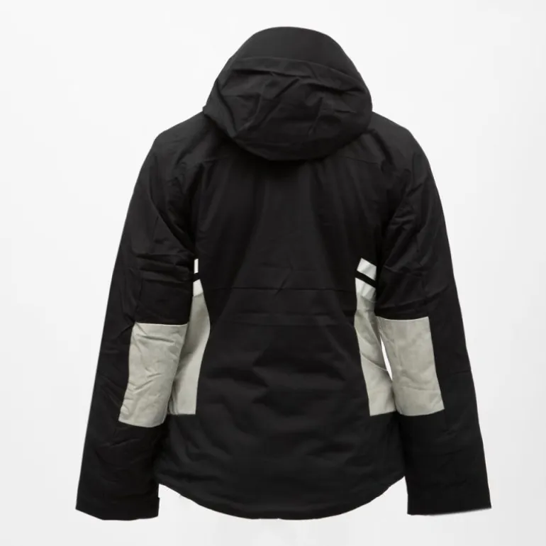 Veste de ski zippée resort à capuche logo gris Femme ROSSIGNOL