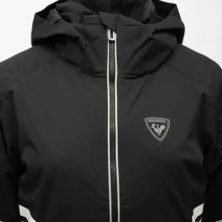 Veste de ski zippée resort à capuche logo gris Femme ROSSIGNOL