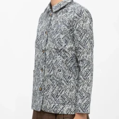 Veste imprimé graphique jacquard fauline avec boutons Femme LA PETITE ETOILE